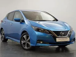 Blue Used 2021 Nissan Leaf N-Connecta Hatchback | £11,499 (Fair price)