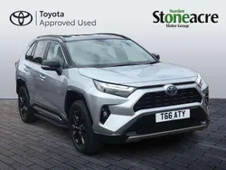 Silver Used 2023 Toyota RAV4 Hybrid SUV | £35,500 (Expensive)