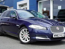 Blue Used 2014 Jaguar XF Sportbrake Premium Luxury Estate | £7,580 (Good price)