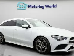 White Used 2022 Mercedes CLA200 Shooting Brake AMG line Estate | £18,400 (Fair price)
