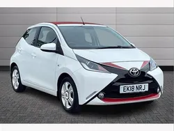 White flash Used 2018 Toyota Aygo Hatchback | £8,991 (A bit pricey)