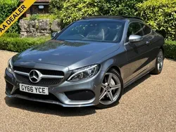 Grey Used 2016 Mercedes C250 AMG Line Premium Plus Coupe | £16,469 (A bit pricey)