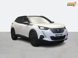 White Used 2021 Peugeot e-2008 Premium SUV | £13,895 (Fair price)
