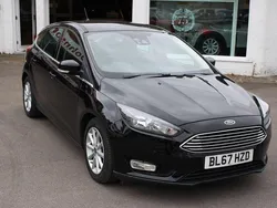 Black Used 2018 Ford Focus Titanium Hatchback | £9,000 (Fair price)