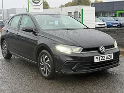 Black Used 2022 VW Polo Life Hatchback | £14,685 (Fair price)