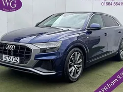 Blue Used 2022 Audi Q8 S-Line SUV | £43,450 (Good price)
