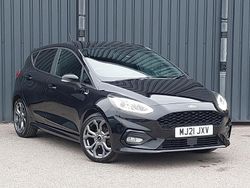 Black Used 2021 Ford Fiesta ST-Line Hatchback | £10,498 (Fair price)