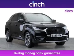 Black Used 2022 DS Automobiles DS7 Crossback Rivoli SUV | £21,449 (Fair price)
