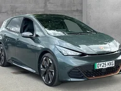 Premium metallic dark forest New 2025 Cupra Born e-Boost Hatchback | £36,490 (A bit pricey)