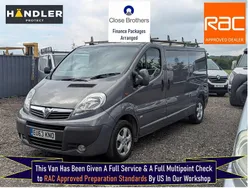 Blue Used 2013 Vauxhall Vivaro Sportive Van | £6,400 (Expensive)