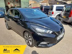 Black Used 2022 Nissan Micra Tekna Hatchback | £13,475 (Fair price)