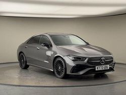 Mountain grey Used 2023 Mercedes CLA220 AMG line Sedan | £29,850 (A bit pricey)