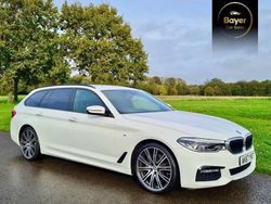 White Used 2017 BMW 530 M Sport Estate | £27,785 (Expensive)