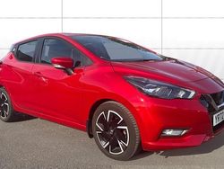 Red Used 2022 Nissan Micra Acenta Hatchback | £11,753 (Fair price)