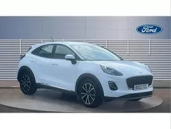 White Used 2022 Ford Puma Titanium SUV | £15,445 (Good price)