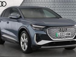 Blue Used 2022 Audi Q4 e-tron S-Line SUV | £25,438 (Fair price)