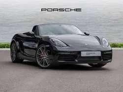 Black Used 2021 Porsche Boxster Cabriolet | £56,718 (Good price)