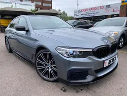 Blue Used 2018 BMW 530 M Sport Sedan | £15,999 (A bit pricey)