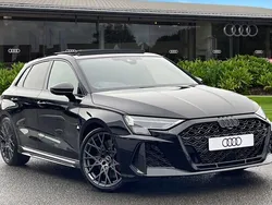 Black New 2025 Audi RS3 Sport Hatchback | £62,750 (Good price)