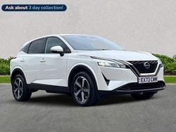 White Used 2023 Nissan Qashqai N-Connecta SUV | £20,549 (Fair price)
