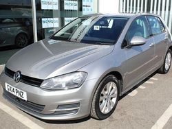 Silver Used 2014 VW Golf VII SE Hatchback | £5,800 (Fair price)