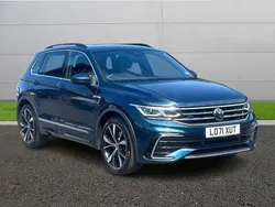 Blue Used 2022 VW Tiguan R-line SUV | £27,999 (Fair price)