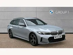 Grey Used 2022 BMW 320e M Sport Estate | £28,995 (Fair price)