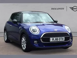 Blue Used 2018 Mini Cooper Hatch Hatchback | £13,995 (Fair price)