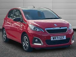 Red Used 2021 Peugeot 108 Allure Hatchback | £8,995 (Fair price)