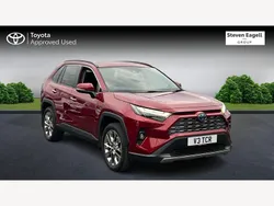 Red Used 2022 Toyota RAV4 Hybrid SUV | £26,798 (Fair price)