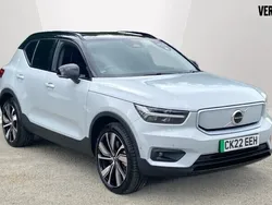 Silver Used 2022 Volvo XC40 Pro SUV | £28,592 (Fair price)