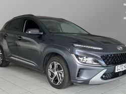 Grey Used 2022 Hyundai Kona Premium SUV | £17,913 (Fair price)
