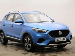 Blue Used 2022 MG ZS Excite Sedan | £12,495 (Fair price)