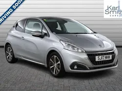 Silver Used 2017 Peugeot 208 Allure Hatchback | £4,393 (Fair price)
