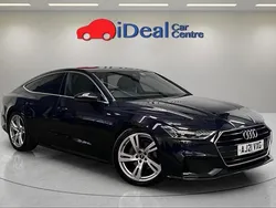 Blue Used 2021 Audi A7 Sportback S-Line Hatchback | £25,490 (Good price)
