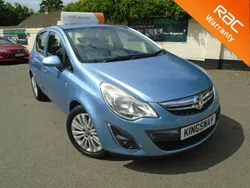 Blue Used 2013 Vauxhall Corsa Hatchback | £3,899 (Fair price)
