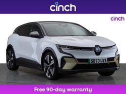 White Used 2024 Renault Megane E-Tech Iconic Hatchback | £18,999 (Fair price)