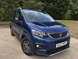 Blue Used 2022 Peugeot Rifter Allure MPV | £13,995 (Good price)