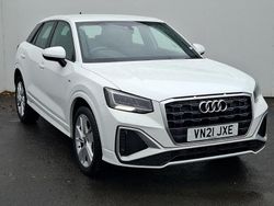 White Used 2021 Audi Q2 S-Line SUV | £21,498 (Fair price)