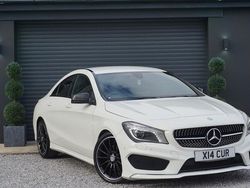 White Used 2015 Mercedes CLA180 AMG Sedan | £11,995 (Fair price)