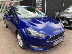 Blue Used 2015 Ford Focus Zetec Hatchback | £4,995 (Fair price)