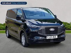 Black New 2025 Ford Transit Custom Limited Van | £30,000 (Fair price)