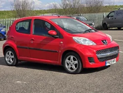 Red Used 2009 Peugeot 107 Hatchback | £1,899 (Good price)