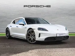 White Used 2024 Porsche Taycan Sport Turismo Sedan | £74,980