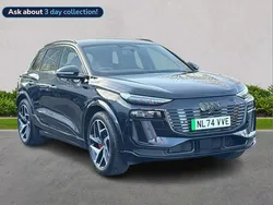 Black Used 2025 Audi Q6 e-tron Advanced SUV | £66,076 (Fair price)