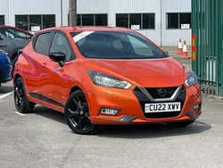 Orange Used 2022 Nissan Micra Hatchback | £14,999 (Expensive)