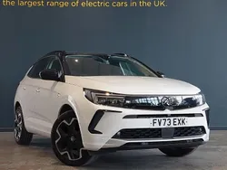 White Used 2023 Vauxhall Grandland X Ultimate SUV | £21,998 (Expensive)