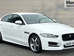White Used 2018 Jaguar XE Ingenium Sedan | £14,969 (Fair price)