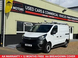White Used 2018 Vauxhall Vivaro S Van | £10,200 (Good price)