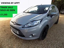 Silver Used 2011 Ford Fiesta Sport Hatchback | £1,250 (Fair price)